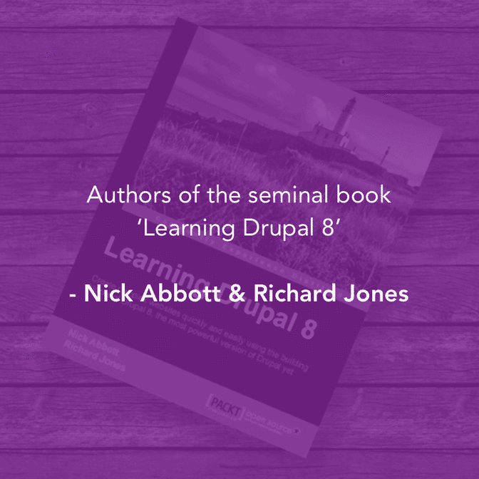 Drupal 8 Book by Nick Abbott and Richard Jones